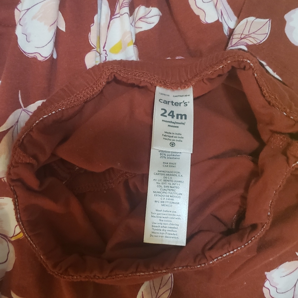 CARTER'S size 24 Months Long Sleeve Dress Toddler Girl Clothing - Picture 3 of 9